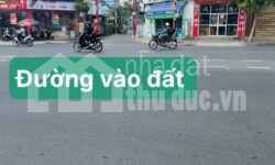 ĐẤT 2 MT ĐƯỜNG LỚN GẦN LÊ VĂN VIỆT TIỆN KINH DOANH BÁN GẤP!!!!