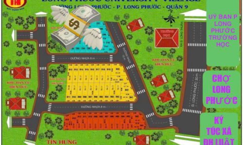 Đầu tư đất Long Phước – cơ hội dài hạn đất nền rất đẹp KDC Long Phước University Village
